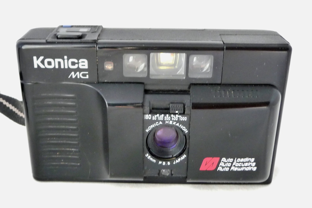 KON 1190 - Konica MG (1984) 35 mm 24x36; Hexanon 3.5/35; Programm 1/500 