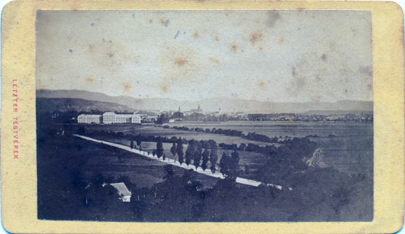 Kassai panoráma, északi nézet (1872)