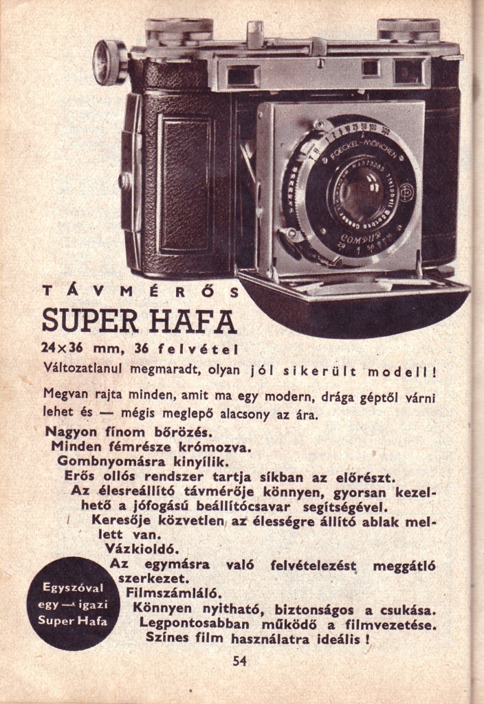 SUPER HAFA (1940)