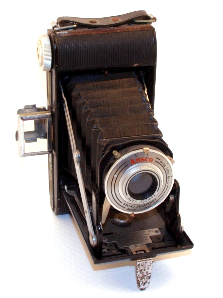 ANSCO VIKING READYSET (1950) rollfilm 6x9; AGFA Isomar; AGFA