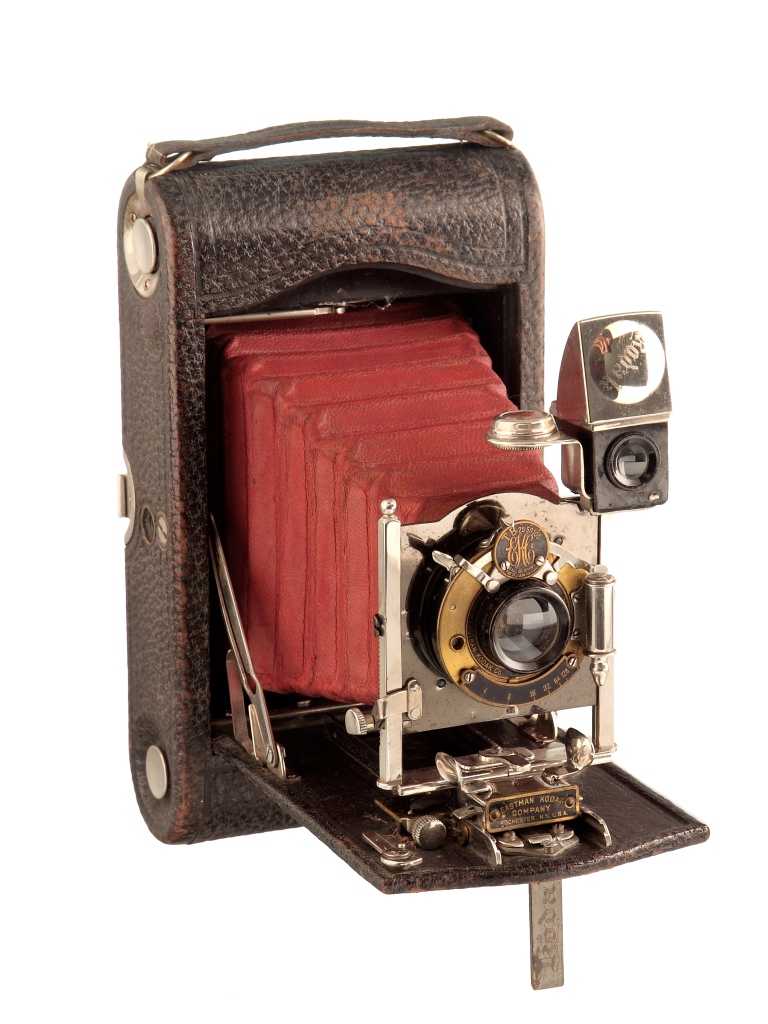KODAK Folding Pocket No3 Mod. G. (1911-1914) rollfilm 3.1/4"x4.1/4"; Rapid Rectilinear; Automatic