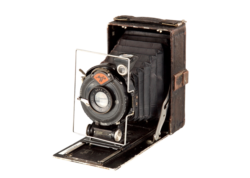 AGF 3230 - AGFA Standard (1927) lemez, síkfilm 6.5x9; Anastigmat 6.3/10.5 cm; Automat 1/100