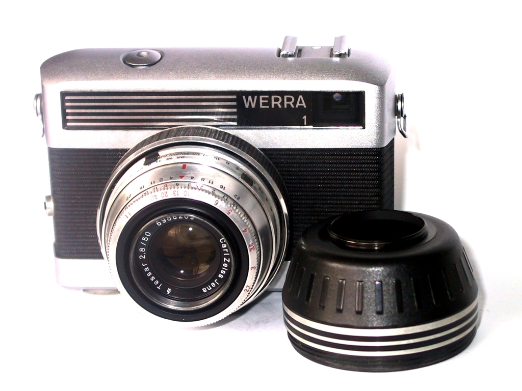 ZEJ 0060 - WERRA 1E black (1964-1966) 35mm 24x36; Tessar 2.8/50; PRESTOR RVS 1/750 