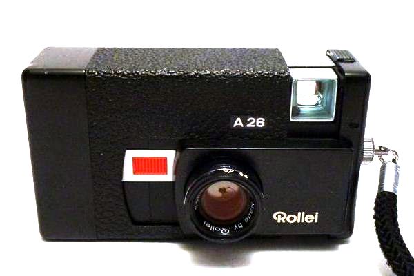 ROL 0590 - Rollei A26 (1972-1973) Casette 28x28; Sonnar 3.5/40; Automat 1/250  