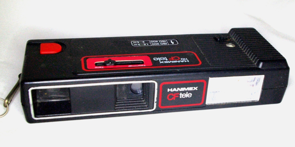 HAX 0485 - HANIMEX 110 CF tele (1986) minifilm 13x17; fixfocus; simple 1/60