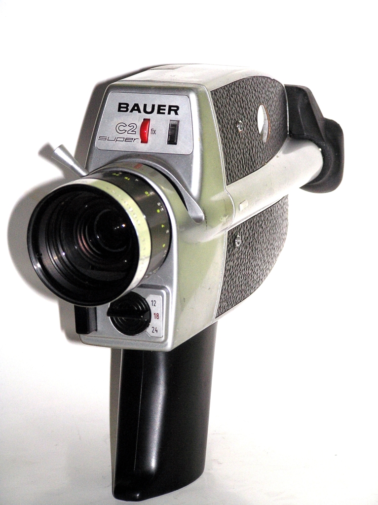 BAUER C2 SUPER  (1968-1971) 8 mm, super 8 mm; Schneider Variogon 1.8_8-40 mm