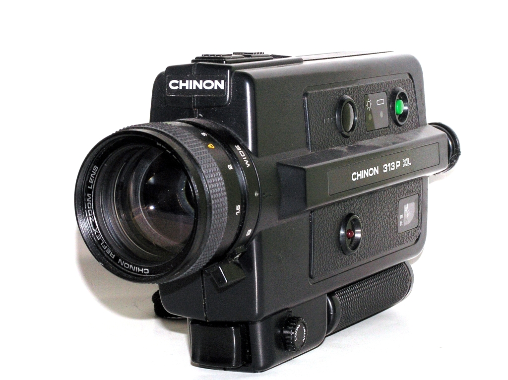 CHINON 313 P XL (1980-82) super 8 mm; Chinon Reflex Zoom 1.3_8.5-25.5 mm