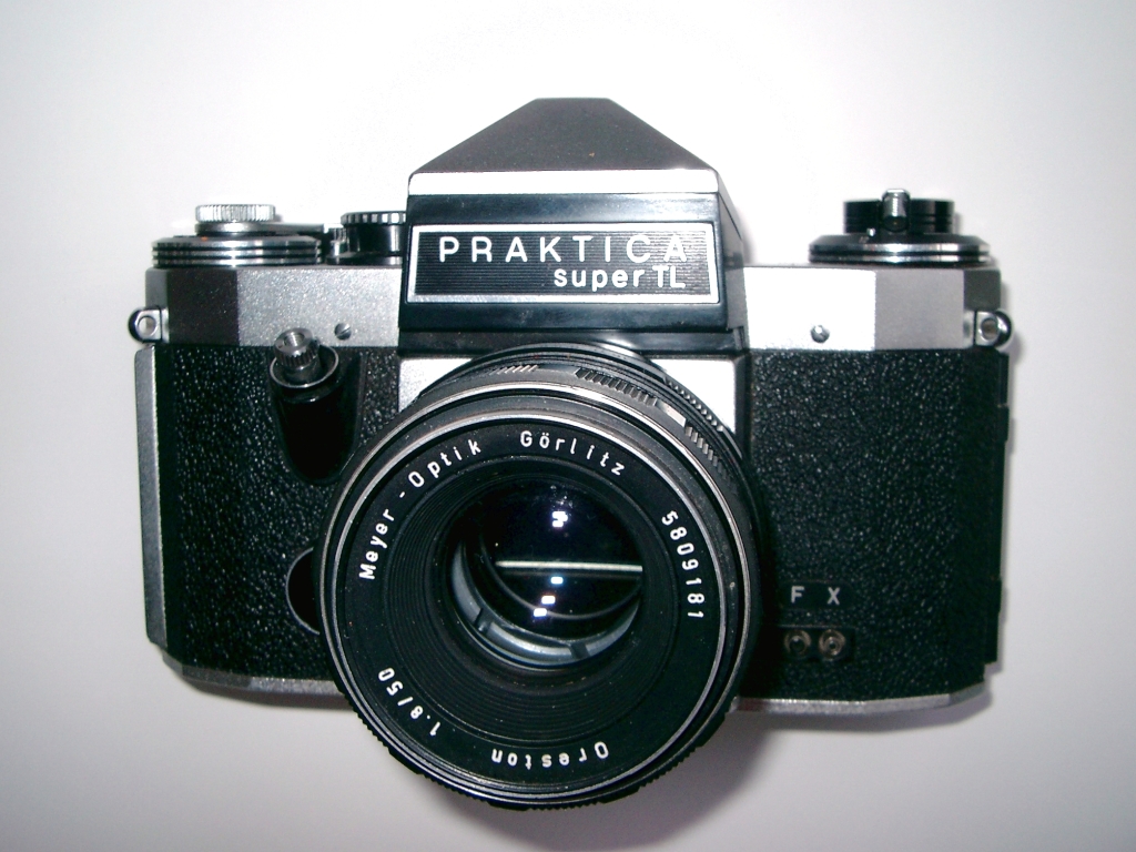 KWE 1930 PRAKTICA super TL chrom (1968-1976) 35 mm 24x36; Meyer Oreston 1.8_50; SV 1_500 