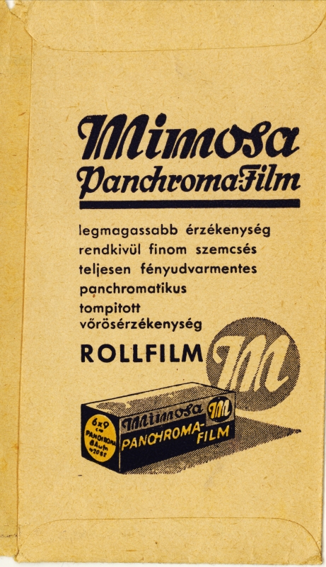 Mimosa Panchroma film - 1930 k.