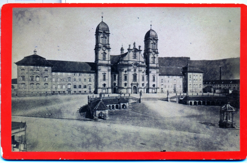 Einsiedeln, Svájc, Benedek rendi kolostor (1880 k.)