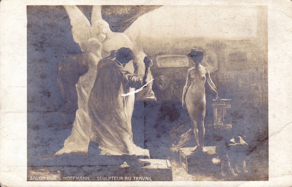 Erotikus témájú képeslapok a századfordulóról 02 (1905)