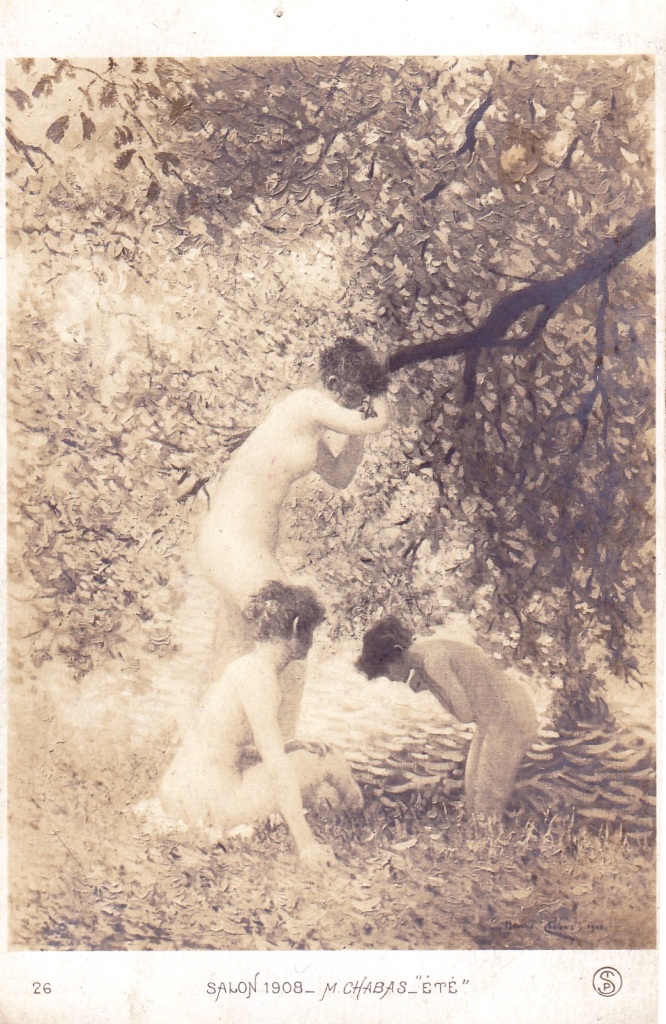Erotikus témájú képeslapok a századfordulóról 07 (1908)